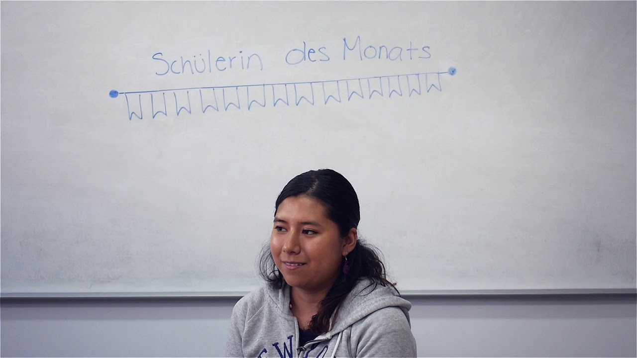Unsere Schülerin des Monats September 2019// Nuestra Alumna del Mes Septiembre 2019