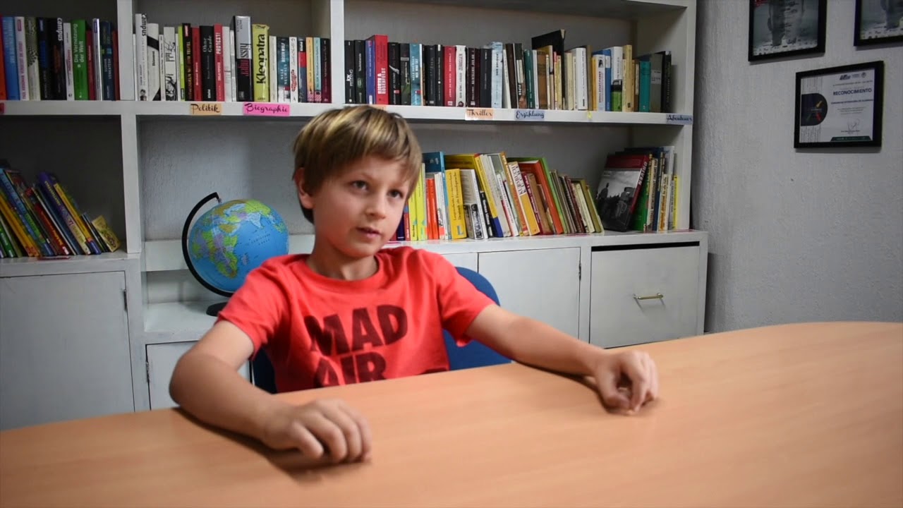 Nuestro alumno del mes abril 2018 // Unser Schüler des Monats April 2018